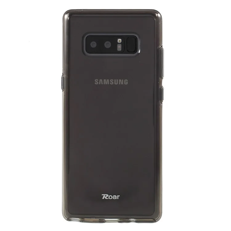 ROAR KOREA Bright Clear Combo Mobile Phone Case for Samsung Galaxy Note 8 SM-N950 - Black