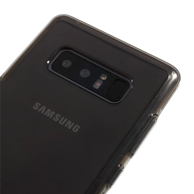 ROAR KOREA Bright Clear Combo Mobile Phone Case for Samsung Galaxy Note 8 SM-N950 - Black