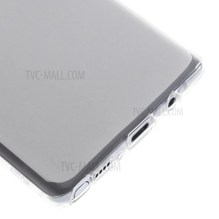 50PCS/Lot Matte Pudding Soft TPU Phone Case Cover for Samsung Galaxy Note 8 N950A - Transparent