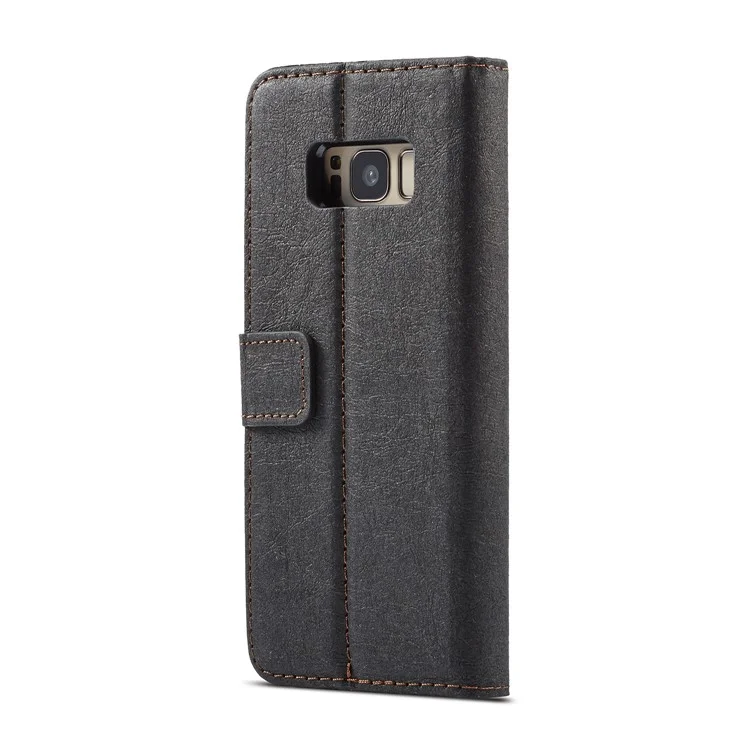 WF DIY Waterproof Paper TPU+PC Hybrid Mobile Phone Accessory Cover for Samsung Galaxy S8 G950 - Black