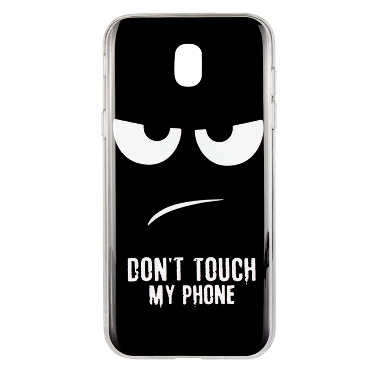 TPU + PC Combo Mobile Case for Samsung Galaxy J5 (2017) EU Version / J5 Pro (2017) - Do Not Touch My Phone