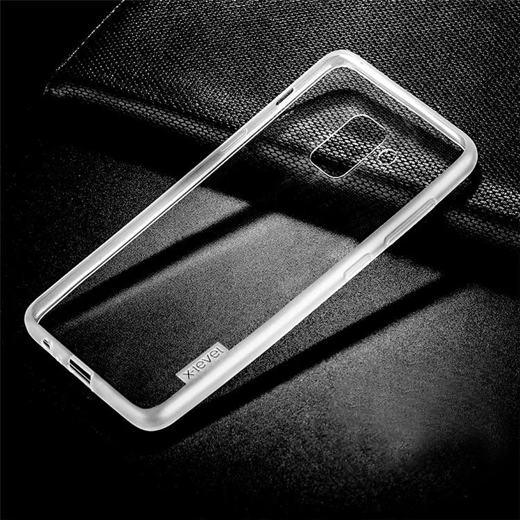 Case TPU Transparente Anti-slip Clear de X-level Para Samsung Galaxy A8 (2018) - Transparente