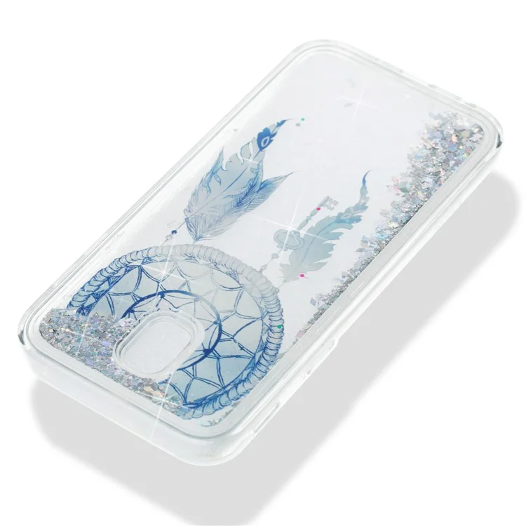 Dynamic Liquid Stars Sequins TPU Case for Samsung Galaxy J7 Pro (2017) / J7 (2017) EU Version - Dream Catcher