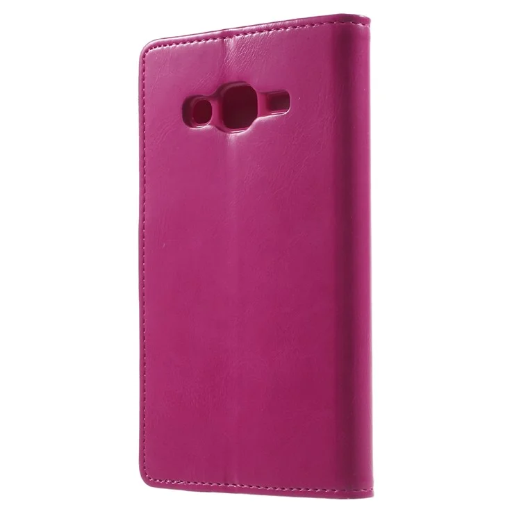 MERCURY GOOSPERY Leather Flip Case for Samsung Galaxy J5 SM-J500F - Rose