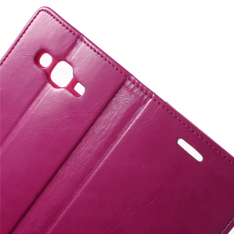 MERCURY GOOSPERY Leather Flip Case for Samsung Galaxy J5 SM-J500F - Rose