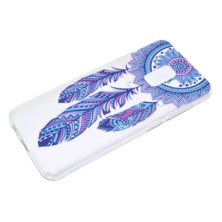 Ultra Thin Pattern Printing Soft TPU Case for Samsung Galaxy A8 (2018) - Dream Catcher