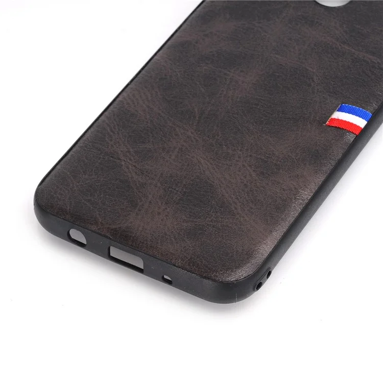 Vintage Crazy Horse PU Leather Coated TPU Case for Samsung Galaxy J5 (2017) EU Version/J5 Pro (2017) - Black