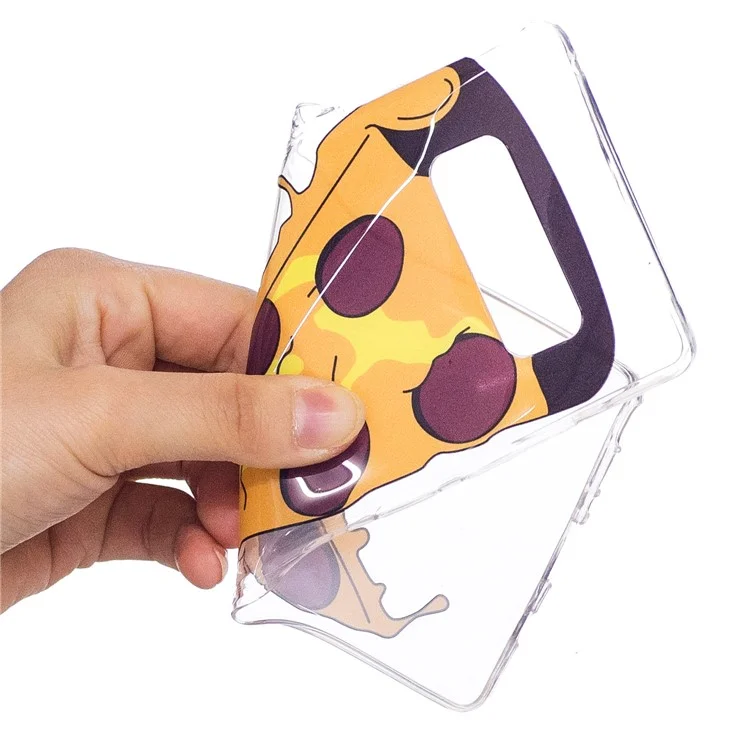 Pattern Printing IMD TPU Gel Cover for Samsung Galaxy Note 8 N950 - Pizza