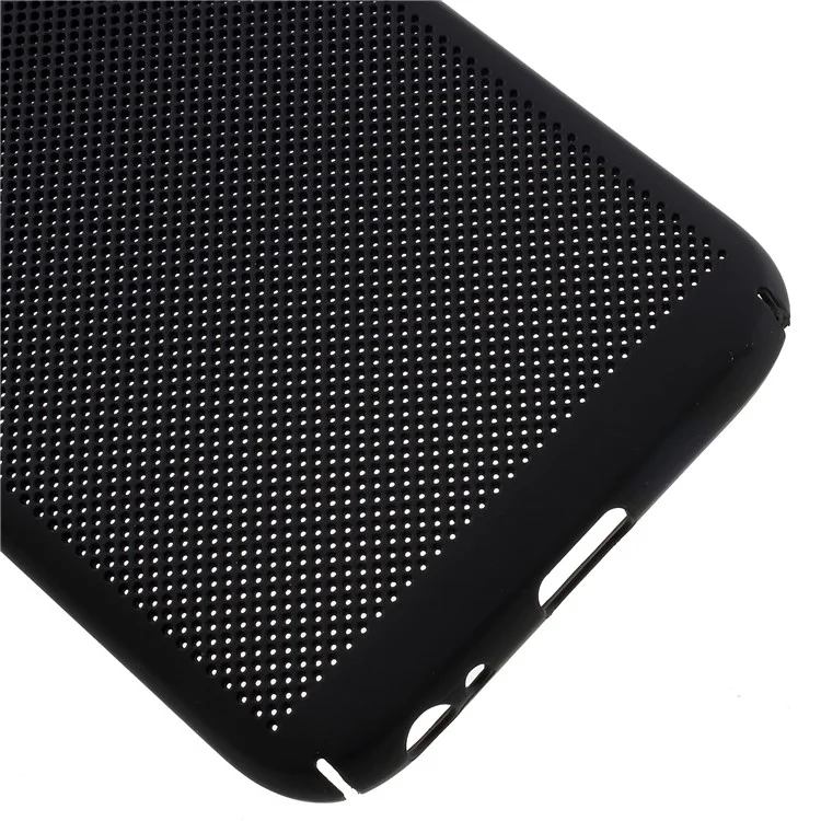 Hollow Mesh Heat Dissipation PC Cover for Samsung Galaxy J3 (2017) EU Version / Samsung Galaxy J3 Pro (2017) - Black