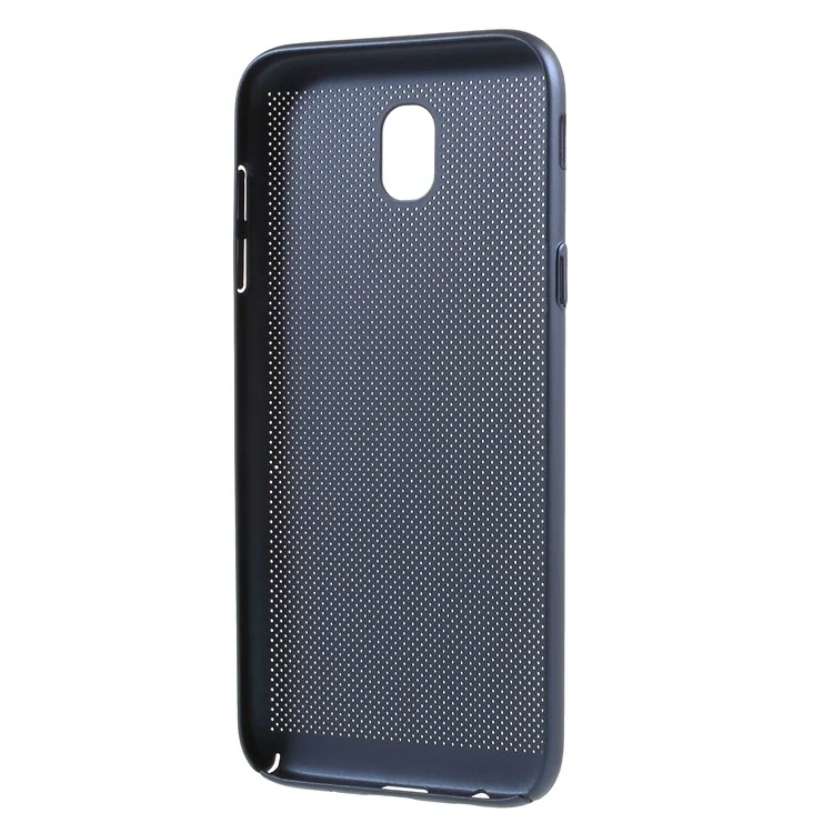 Hollow Mesh Hard Protective Case for Samsung Galaxy J7 Pro (2017) / J7 (2017) EU Version - Dark Blue