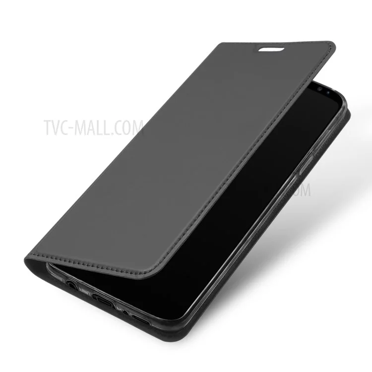DUX DUCIS Skin Pro Series Leather Card Holder Case for Samsung Galaxy S9 G960 - Grey
