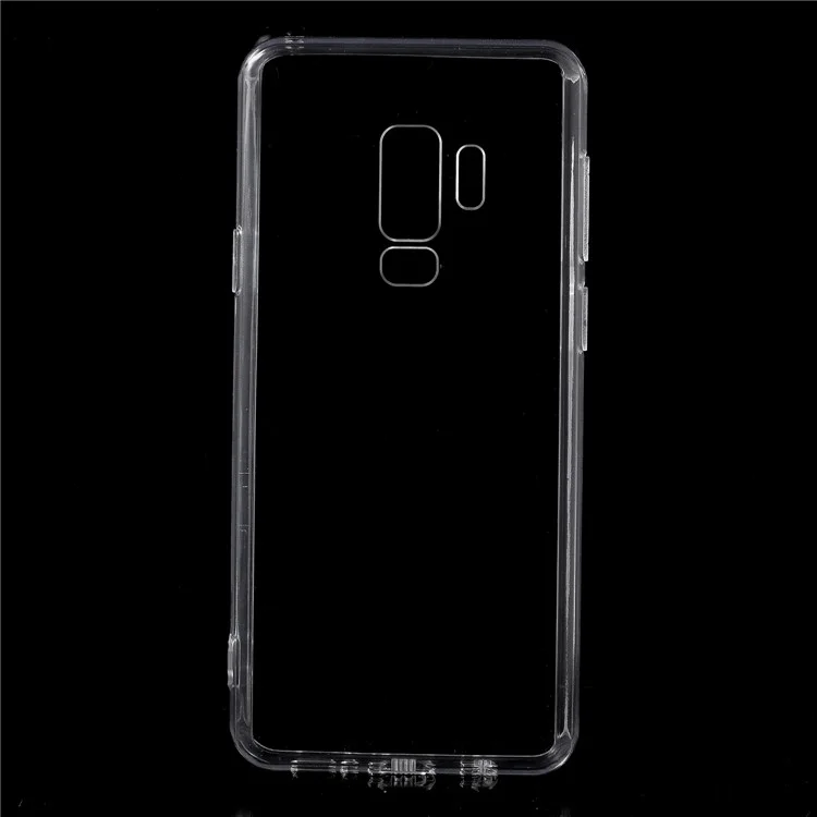 For Samsung Galaxy S9 Plus G965 Crystal Clear Acrylic+ TPU Hybrid Cover - Transparent