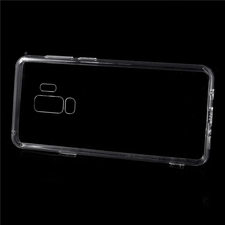 For Samsung Galaxy S9 Plus G965 Crystal Clear Acrylic+ TPU Hybrid Cover - Transparent