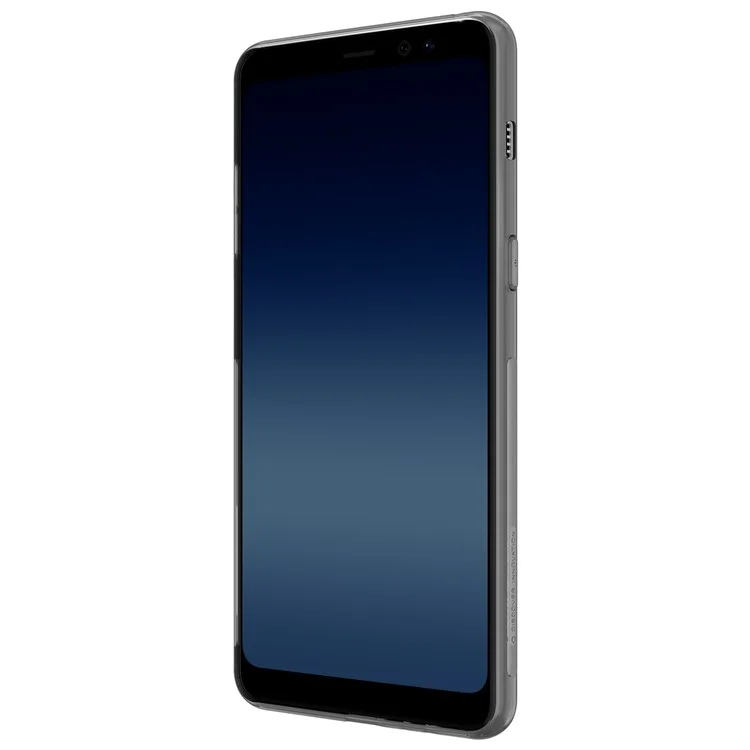 NILLKIN Nature Soft TPU Back Cover Case for Samsung Galaxy A8+ (2018) - Grey