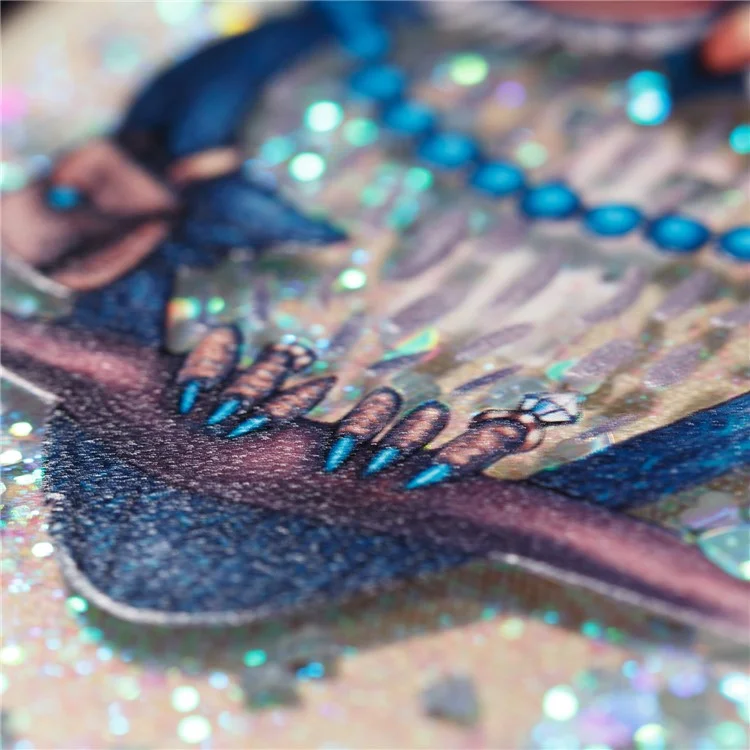 Dynamic Glitter Powder Quicksand Shockproof TPU Case for Samsung Galaxy Note 8 SM-N950 - Blue Owl