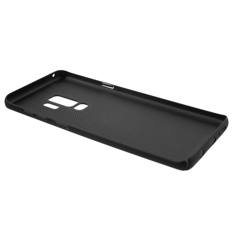 Hollow Mesh Heat Dissipation PC Mobile Phone Case for Samsung Galaxy S9 Plus G965 - Black