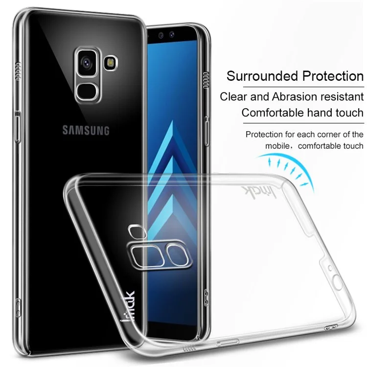 IMAK Crystal Case II Pro for Samsung Galaxy A8 (2018) Scratch-resistant Clear PC Case