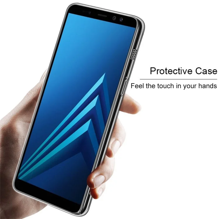 IMAK Crystal Case II Pro for Samsung Galaxy A8 (2018) Scratch-resistant Clear PC Case