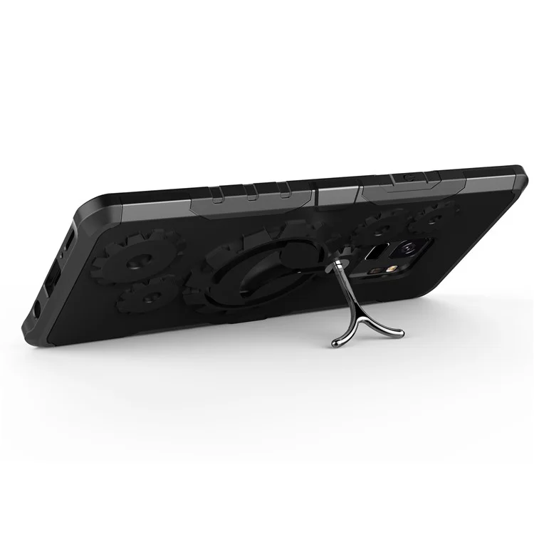 Cool Gear PC+TPU Hybrid Kickstand Case with Armband for Samsung Galaxy S9 - Black