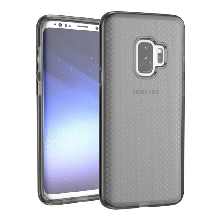 Seamless Dots Gel TPU Phone Case for Samsung Galaxy S9 - Black