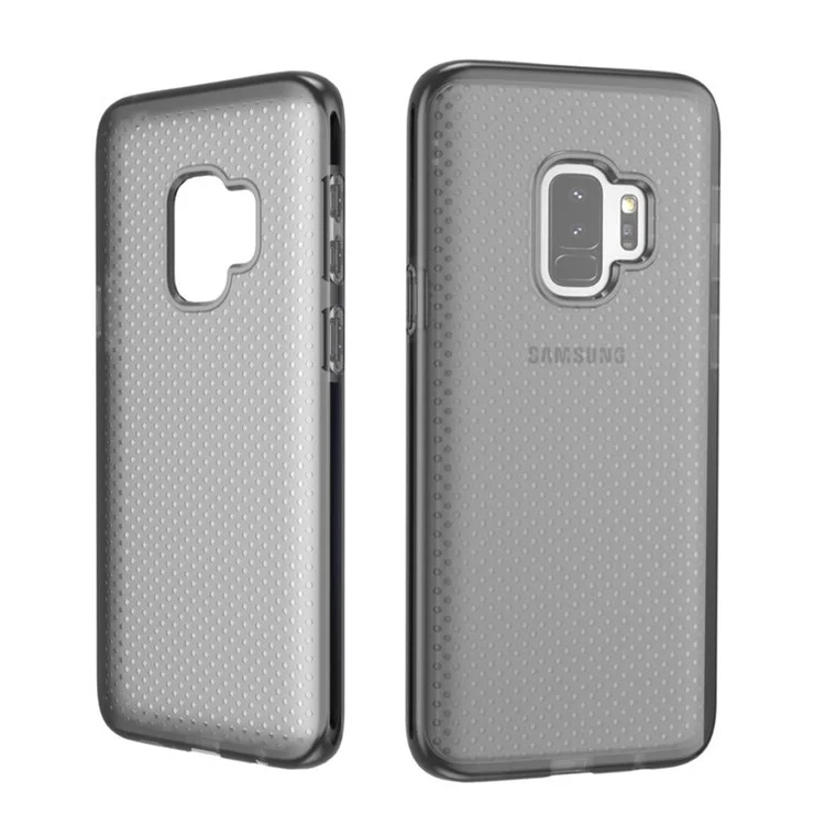 Seamless Dots Gel TPU Phone Case for Samsung Galaxy S9 - Black