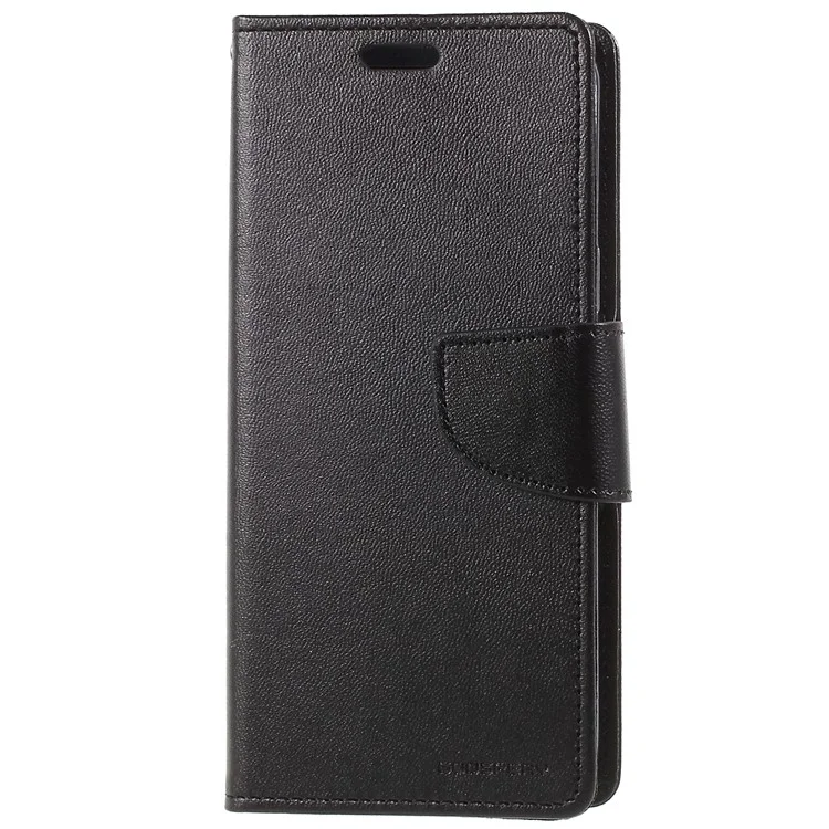 MERCURY GOOSPERY Bravo Diary Wallet Leather Mobile Casing for Samsung Galaxy S9 - Black