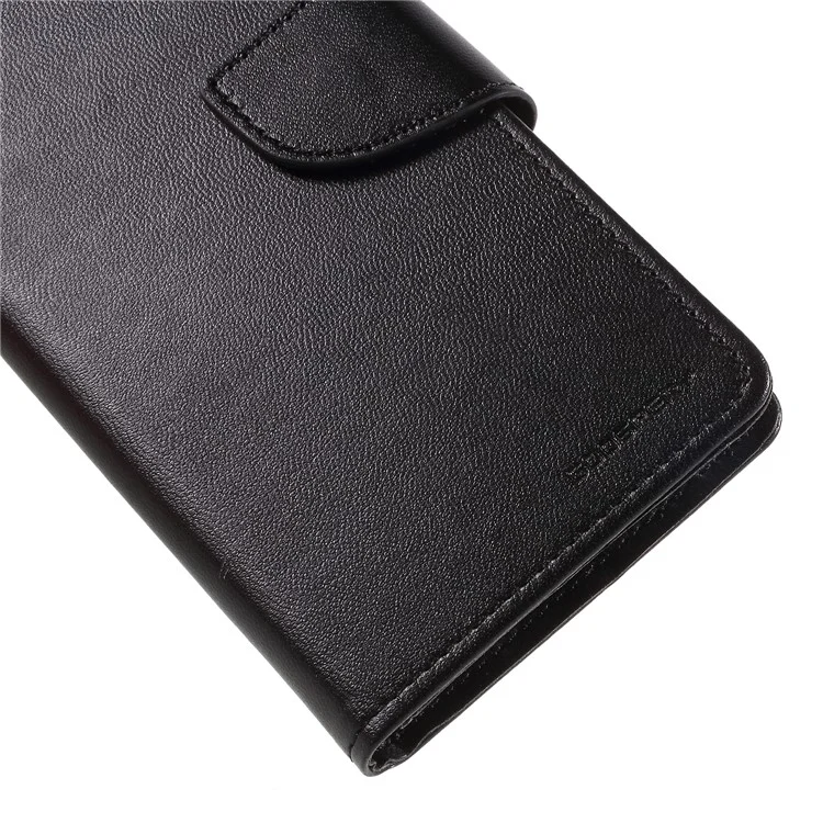 MERCURY GOOSPERY Bravo Diary Wallet Leather Mobile Casing for Samsung Galaxy S9 - Black