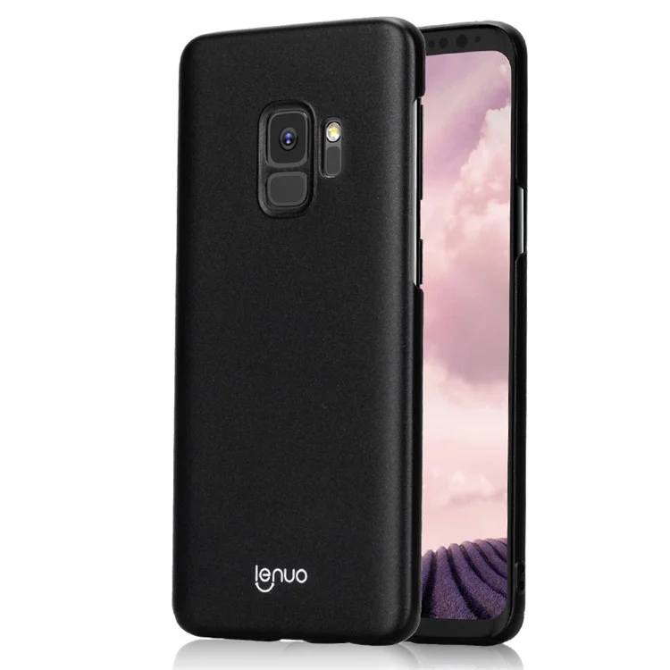 LENUO Leshield Series Silky Touch Hard Mobile Phone Case for Samsung Galaxy S9 - Black