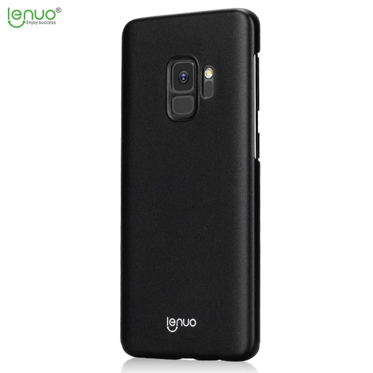 LENUO Leshield Series Silky Touch Hard Mobile Phone Case for Samsung Galaxy S9 - Black