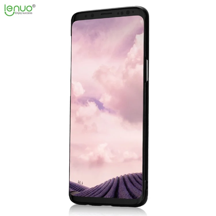 LENUO Leshield Series Silky Touch Hard Mobile Phone Case for Samsung Galaxy S9 - Black