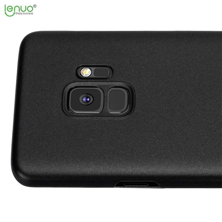 LENUO Leshield Series Silky Touch Hard Mobile Phone Case for Samsung Galaxy S9 - Black
