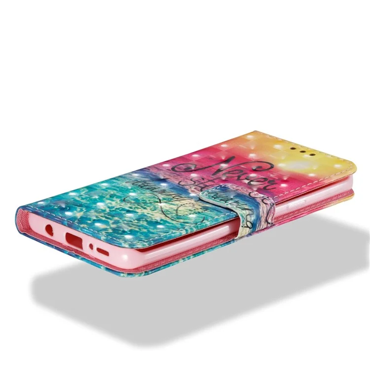 Pattern Printing Wallet Leather Stand Protection Case for Samsung Galaxy S9 Plus G965 - Sun and Sea
