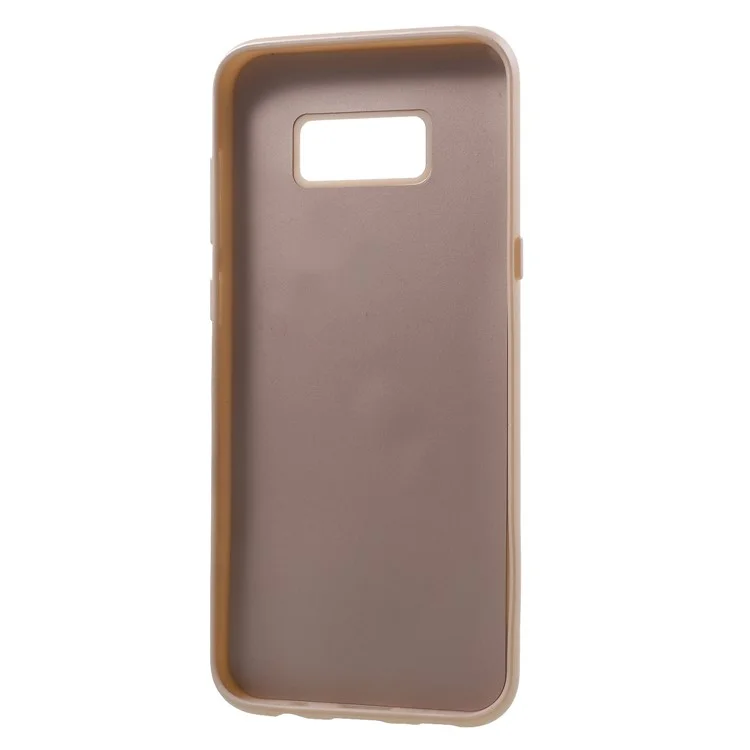 Cool Armor PC + TPU Hybrid Case with Invisible Kickstand for Samsung Galaxy S8 SM-G950 - Rose Gold