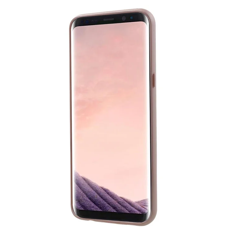 Cool Armor PC + TPU Hybrid Case with Invisible Kickstand for Samsung Galaxy S8 Plus SM-G955 - Rose Gold
