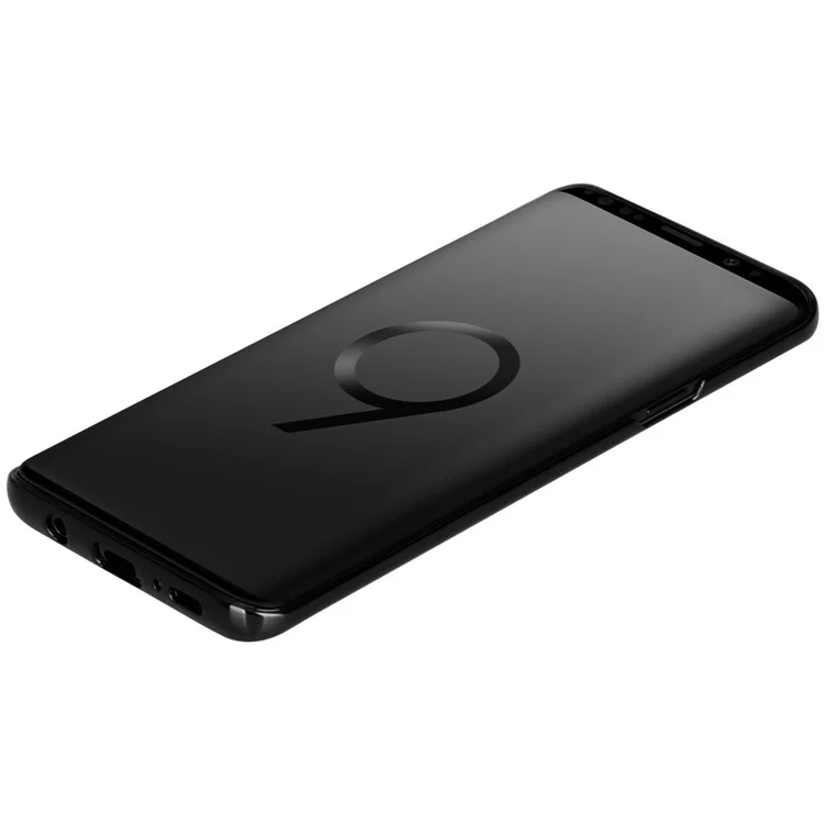 MOMAX Super Thin Hard Plastic Electroplate Back Case for Samsung Galaxy S9 G960 - Black