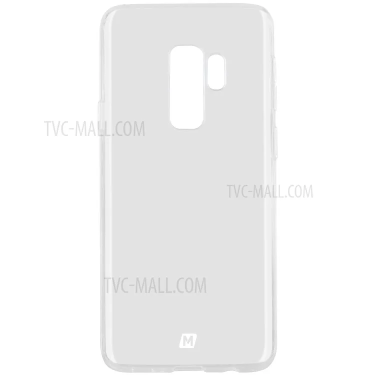 MOMAX Clear and Soft TPU Cover Shell for Samsung Galaxy S9+ SM-G965 - Transparent
