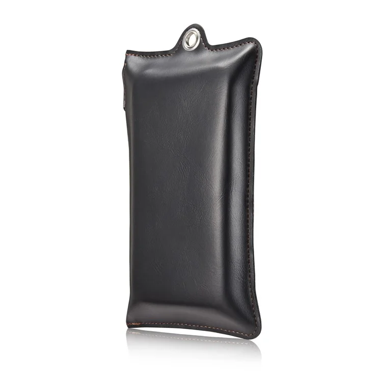 CASEME for Samsung Galaxy S9 14 Slots Wallet Detachable 2-in-1 PC Genuine Split Leather Case with Retail Packaging - Black