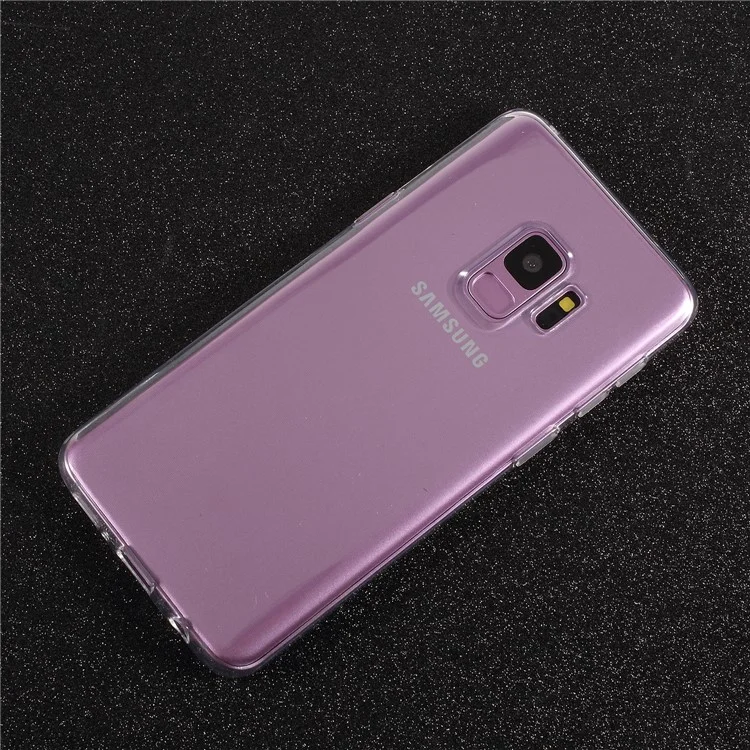 Transparent Soft TPU Phone Case for Samsung Galaxy S9 SM-G960 - Transparent