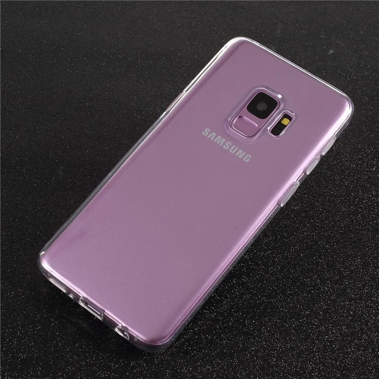 Transparent Soft TPU Phone Case for Samsung Galaxy S9 SM-G960 - Transparent
