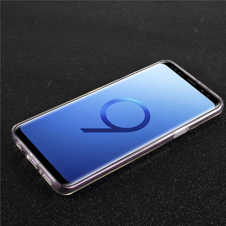 Transparent Soft TPU Phone Case for Samsung Galaxy S9 SM-G960 - Transparent