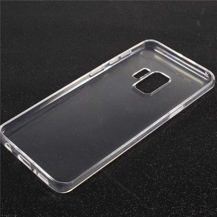 Transparent Soft TPU Phone Case for Samsung Galaxy S9 SM-G960 - Transparent