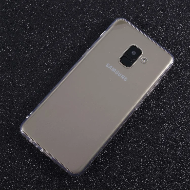 Crystal Clear Acrylic + TPU Hybrid Case for Samsung Galaxy A8+ (2018)