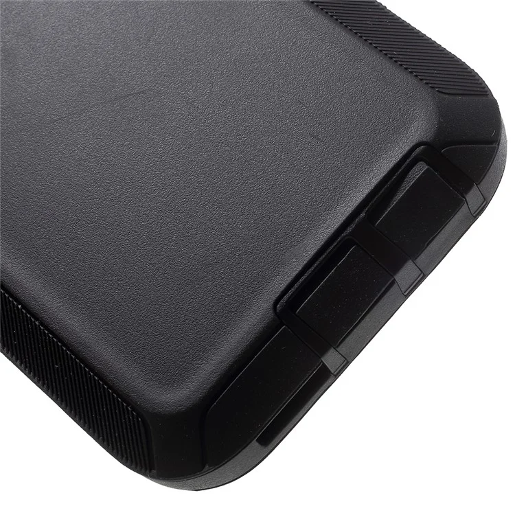 Heavy Duty Kickstand Belt Clip PC + TPU Hybrid Case for Samsung Galaxy S9 G960 - Black