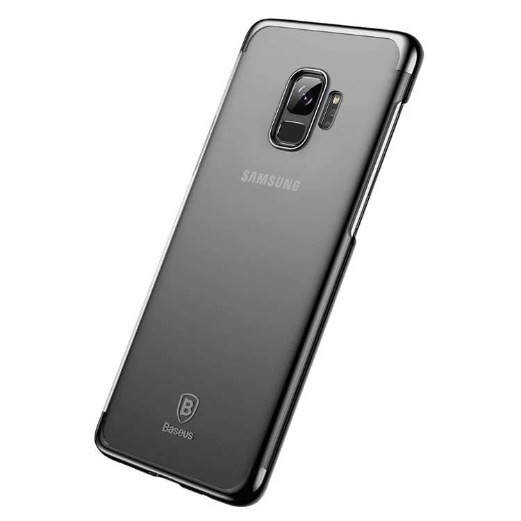 BASEUS Glitter Series Plated PC Hard Phone Case for Samsung Galaxy S9 G960 - Black