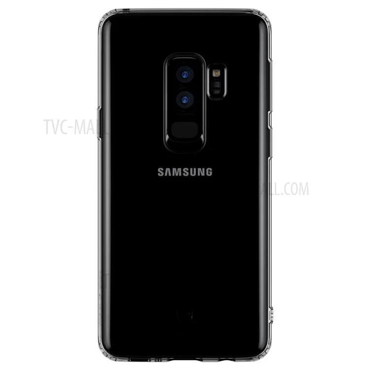 BASEUS Simple Series Clear Germany Bayer TPU Case for Samsung Galaxy S9+ SM-G965 - Grey