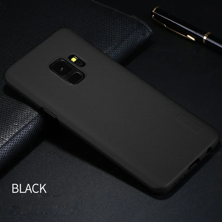X-LEVEL Hero Series Frosted Hard Plastic Phone Case for Samsung Galaxy S9 G960 - Black