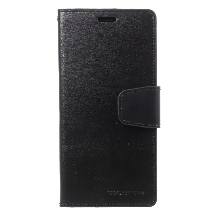 MERCURY GOOSPERY Sonata Diary Leather Wallet Stand Cover for Samsung Galaxy S9 Plus SM-G965 - Black