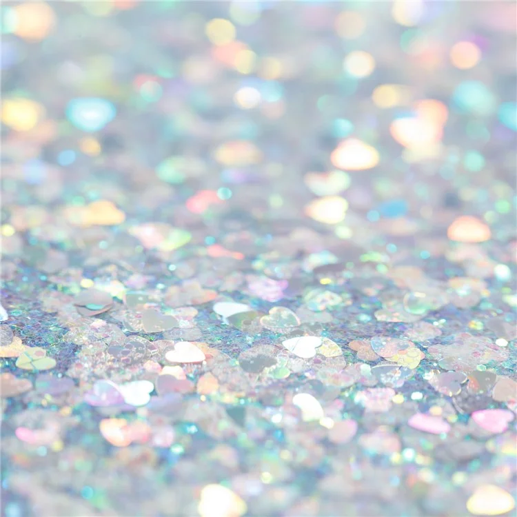 Dynamic Glitter Powder Sequins TPU Shockproof Case for Samsung Galaxy A8+ (2018) - Silver