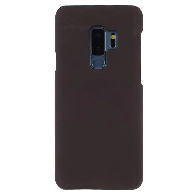 Thermal Induction Fluorescent Color Changing Hard PC Case for Samsung Galaxy S9+ SM-G965 - Black / Orange