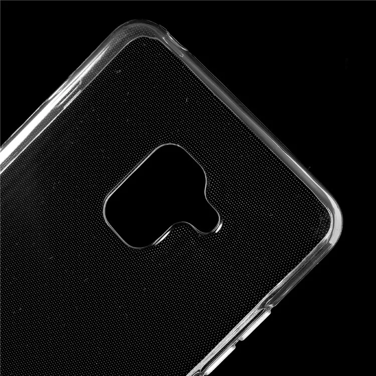 100PCS Clear TPU Cell Phone Case with Non-slip Inner for Samsung Galaxy A8 (2018) - Transparent